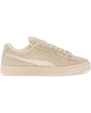 PUMA Suede Low-Top Trainers - Natural