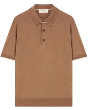 RETORI Ultimate Silk Polo Shirt - Brown