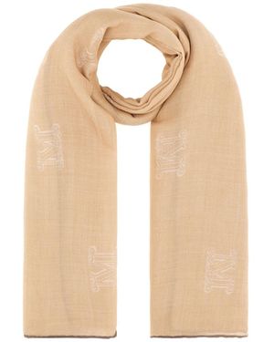 Max Mara Persia Scarf - Natural