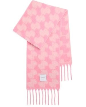 Patou Sciarpa Con Motivo Pied-De-Poule - Rosa