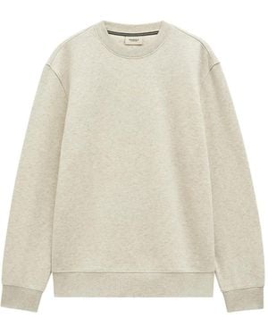 Pringle of Scotland Sweatshirt mit Rundhalsausschnitt - Weiß