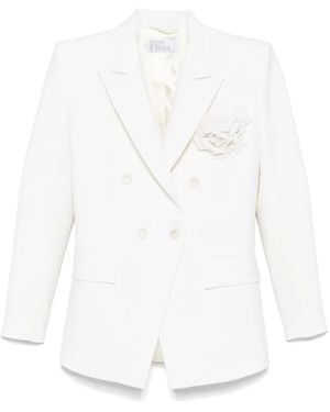 GIUSEPPE DI MORABITO Blazer con detalle de broche - Blanco