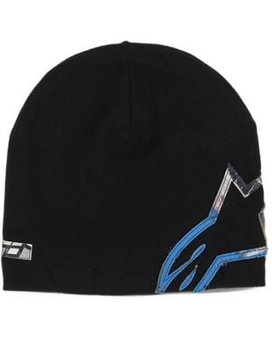 Alpinestars Rsrv Lowside Graphic-Print Beanie Hat - Black
