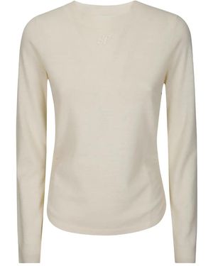 Baum und Pferdgarten Embroidered Top - Natural
