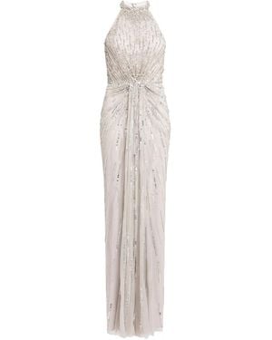 Jenny Packham Carmen Maxi Dress - White
