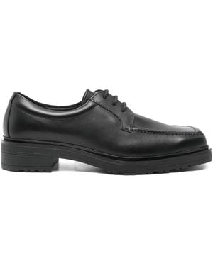 Patrizia Pepe 45Mm Leather Derby Shoes - Black