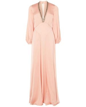Temperley London Nina Maxi Dress - Pink