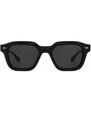 Kat Maconie Nova Geometric-Frame Sunglasses - Black