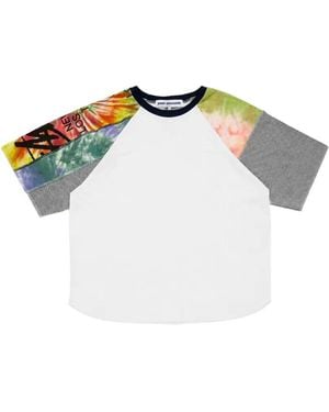 Stain Shade Camiseta Con Motivo Tie-Dye - Azul