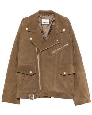 ViCOLO Giacca Biker - Marrone