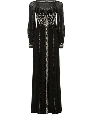 Temperley London Sofia Gown Dress - ブラック