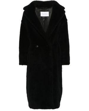 Max Mara Teddy Bear Icon Coat - Black