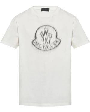 Moncler ロゴ Tシャツ - ホワイト