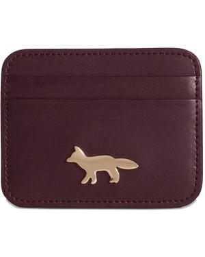 Maison Kitsuné Edie カードケース - パープル