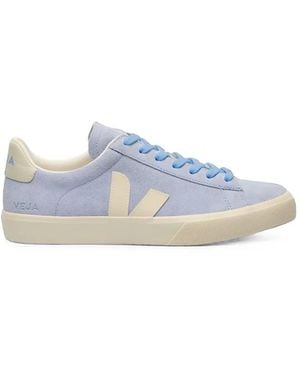 Veja Campo Suede Olympe Pierre Sneakers - Blue