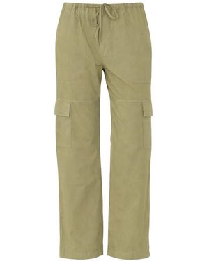 Xirena Drawstring-Waist Trousers - Green