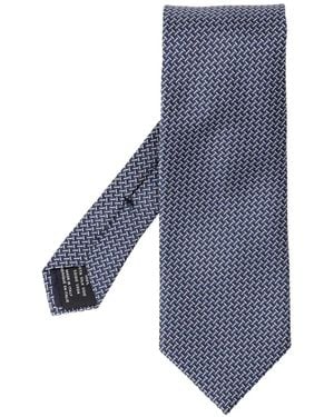 Tom Ford Cravatta A Fantasia - Blu