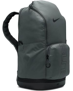 grey nike kyrie backpack Two side pockets are perfect for water bottle storage Nike Kyrie Backpack Grey and