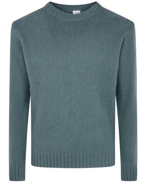 Aspesi Pullover Mit Gerippten Details - Blau
