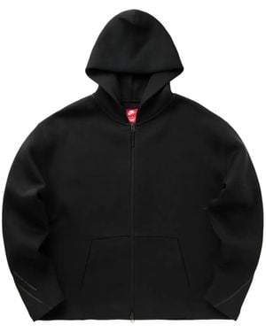 Nike Sudadera Con Capucha Y Cremallera - Negro