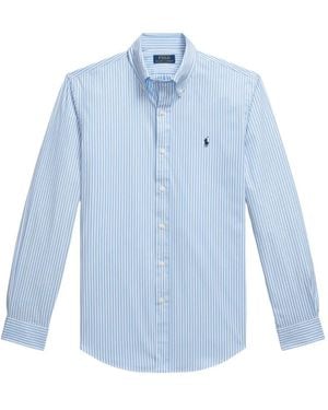 Polo Ralph Lauren Striped Long-Sleeve Shirt - Blue