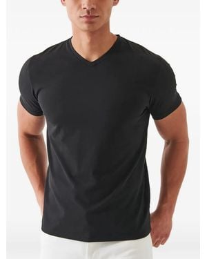 Patrick Assaraf V-Neck T-Shirt - Black