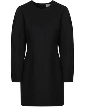 P.A.R.O.S.H. Long-Sleeve Mini Dress - Black