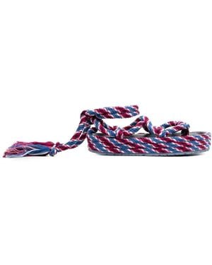 Isabel Marant And Rope Erol Sandals - Purple