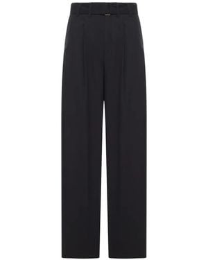 Soeur Gabby Removable-Belt Trousers - Blue