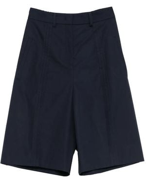 N°21 Seamed Shorts - Blue