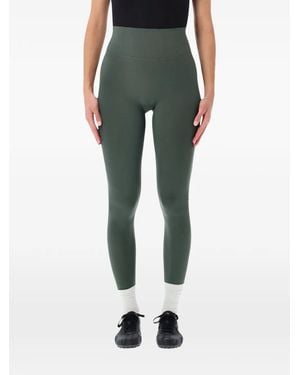Nike Zenvy High-Waisted Full-Length Leggings With No Front Seam - Green