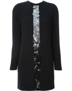 DSquared² Central Sequin Mini Dress - Black