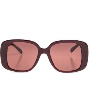 Tory Burch Geometric-Frame Sunglasses - Pink