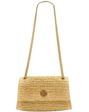Tory Burch Mini Kira Turn-Lock Shoulder Bag - Metallic