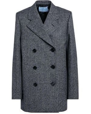 Prada Paneled Blazer - Black