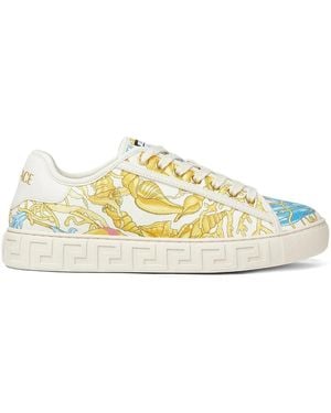 Versace Zapatillas Underwater Barocco Greca - Metálico