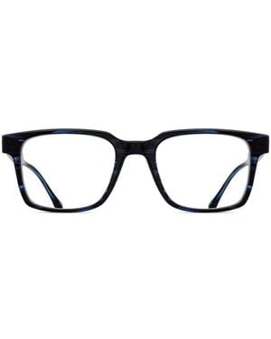 Retrosuperfuture Lunettes De Vue À Monture Carrée - Bleu