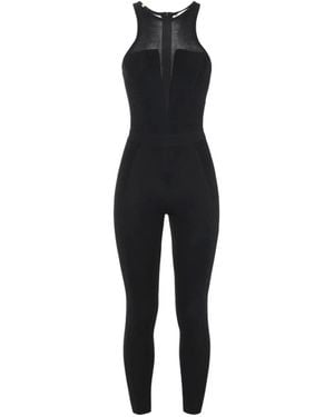 Elisabetta Franchi Knit Jumpsuit - Black
