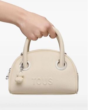 Tous Poppy ハンドバッグ ミニ - ナチュラル
