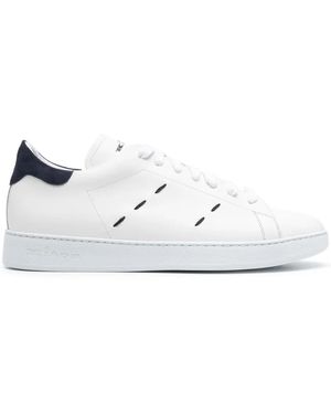 Kiton Sneakers Aus Leder - Weiß
