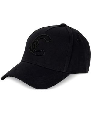 Coccinelle C-Me Logo-Embroidered Baseball Cap - Black