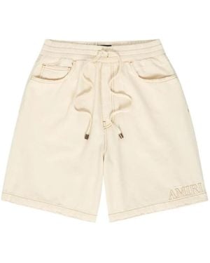 Amiri Shorts Mit Kordelzug - Natur