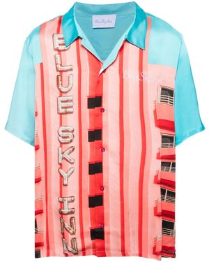 BLUE SKY INN Inn Sign シャツ - レッド