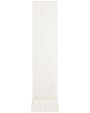 Tom Ford Fringed Scarf - White