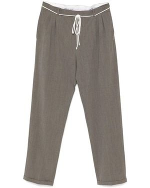 Magliano Wide-Leg Trousers - Grey
