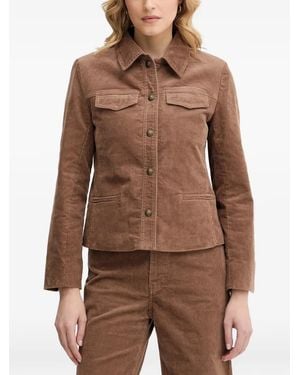 Zadig & Voltaire Liam Corduroy Jacket - Brown