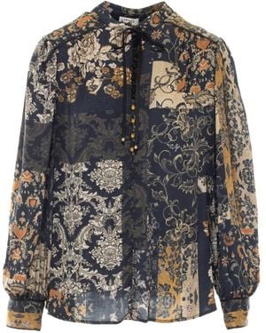 Liu Jo Camisa Con Estampado De Cachemira - Gris