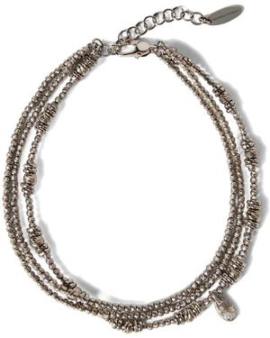 Brunello Cucinelli Sterling Anklet - Metallic