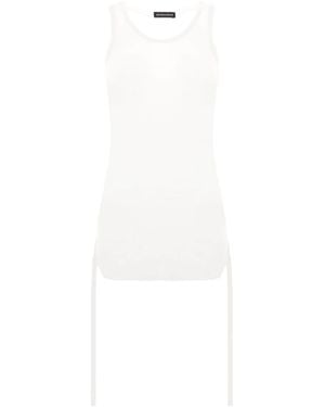 Ann Demeulemeester Mara Tank Top - White