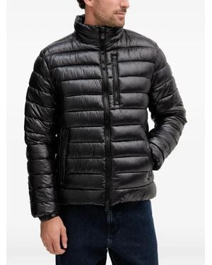 Save The Duck Zip-Fastening Padded Jacket - Black